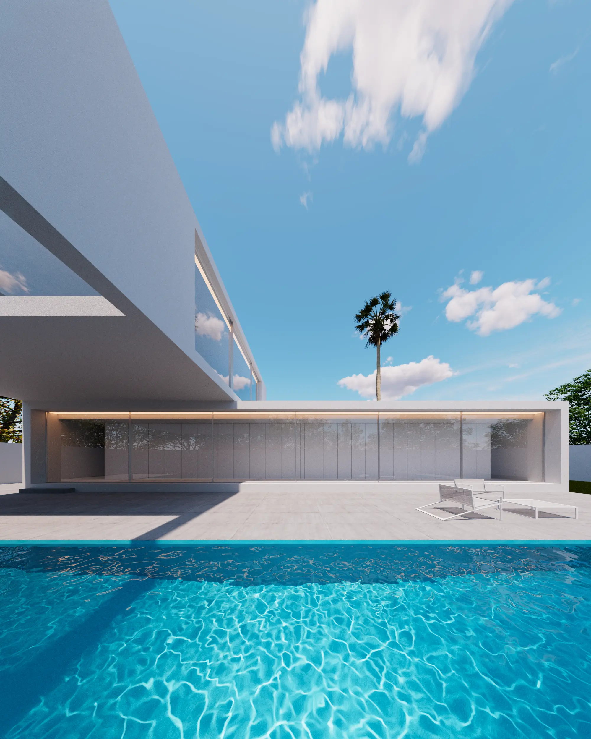 Featured Project: Realistic render of a cozy bedroom interior