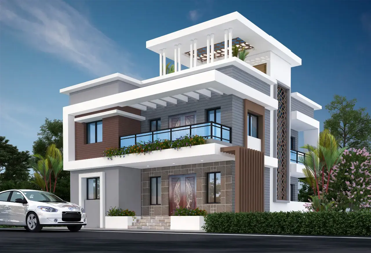 Featured Project: Modern living room interior design render