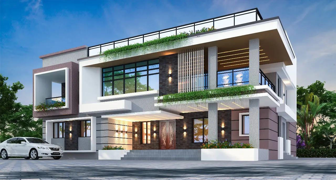 Featured Project: Modern office space visualization