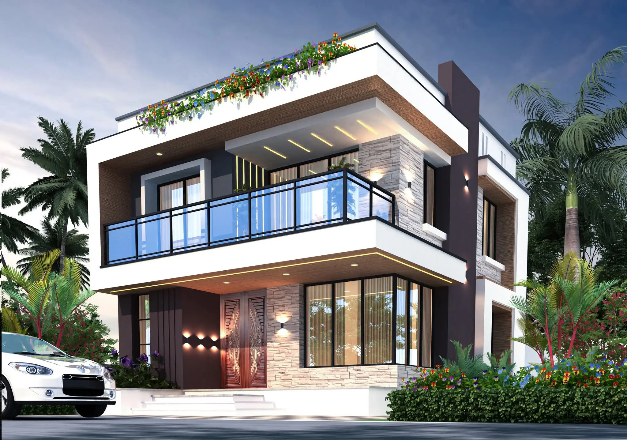 Featured Project: Spacious bathroom with modern fixtures