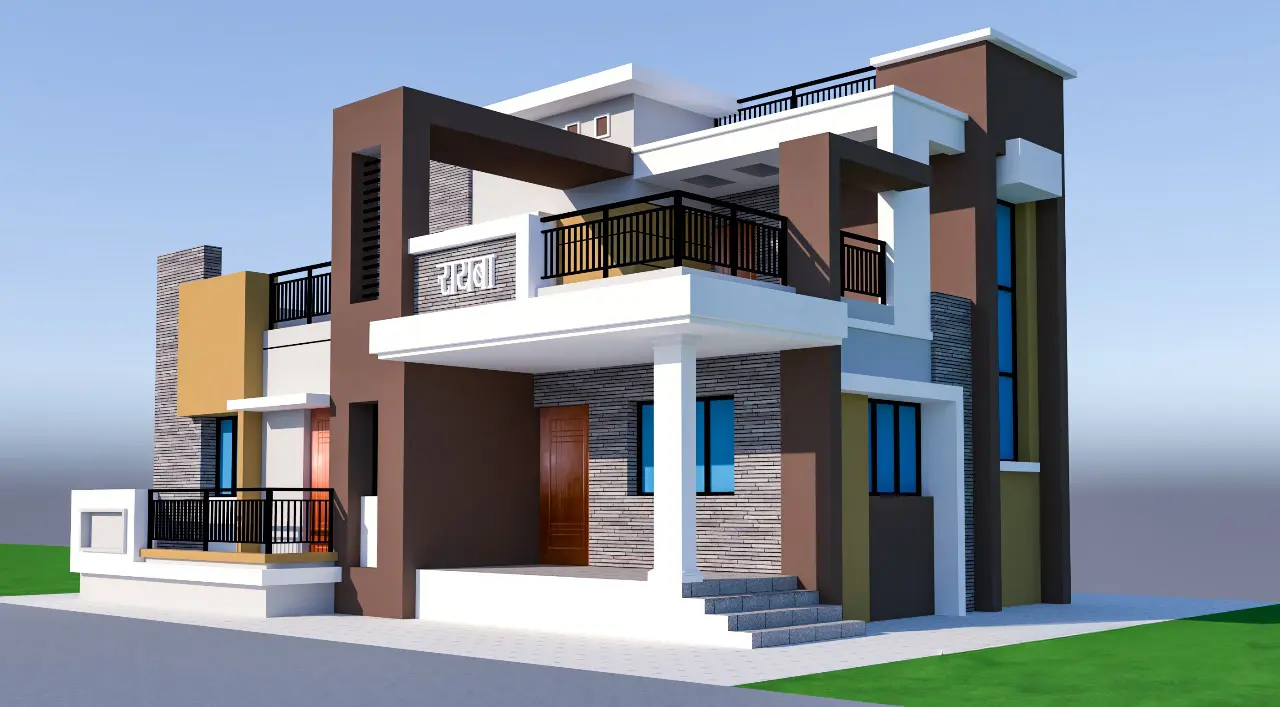 Featured Project: Modern living room interior design render